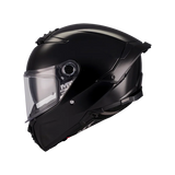 MT THUNDER 4 SV PURE A1 CASCO INTEGRAL DE MOTO BRILLO NEGRO