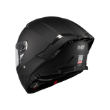 MT THUNDER 4 SV PURE A1 CASCO INTEGRAL DE MOTO MATE NEGRO