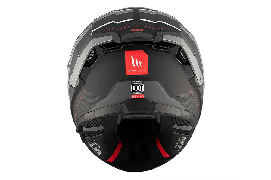 MT THUNDER 4 SV R25 B2 Mate Casco Integral Moto Deportivo Turismo - CASCO
