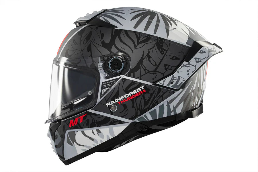 MT THUNDER 4 SV RAINFOREST C2 Casco Integral De Moto Para Turismo