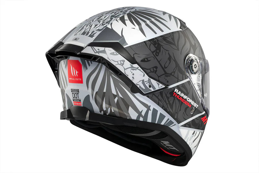 MT THUNDER 4 SV RAINFOREST C2 Casco Integral De Moto Para Turismo - SECURTEX MOTOR S.L (t/a MaximoMoto)