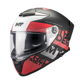 MT THUNDER 4 SV WAVES DE MOTO CASCO DE MOTO B5 MATE