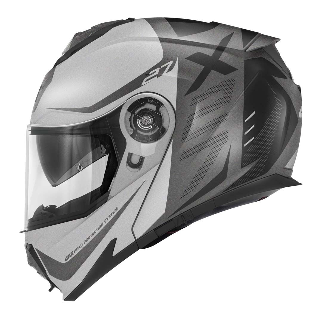 GIVI X27 Mod Dimension para motocicleta Casco modular abatible - SECURTEX MOTOR S.L (t/a MaximoMoto)