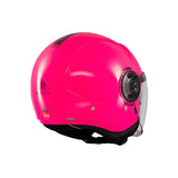 MT VIALE SV S SOLID A8 CASCO INTEGRAL DE MOTO FLUOR ROSA BRILLO