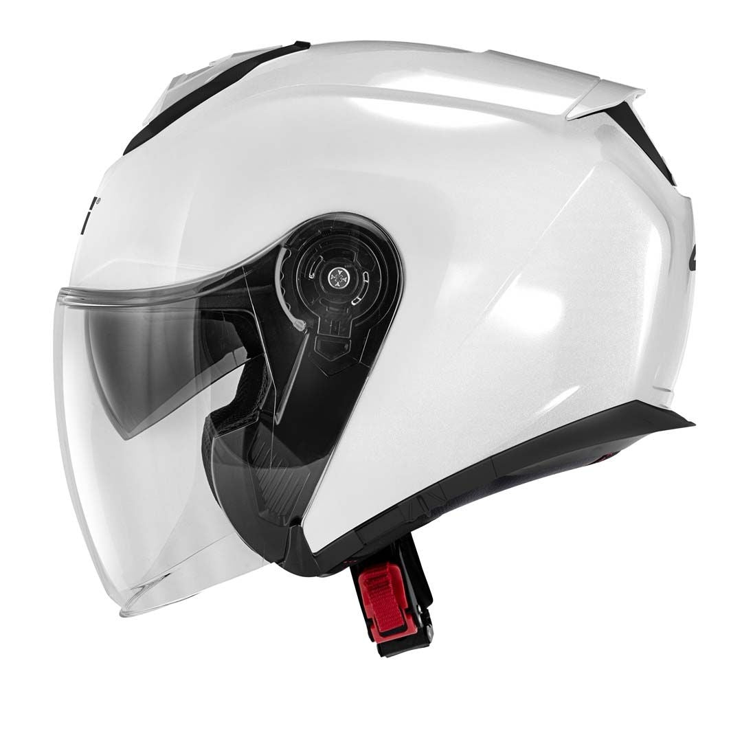 GIVI X25 Sólido Motocicleta Casco Jet Blanco - SECURTEX MOTOR S.L (t/a MaximoMoto)
