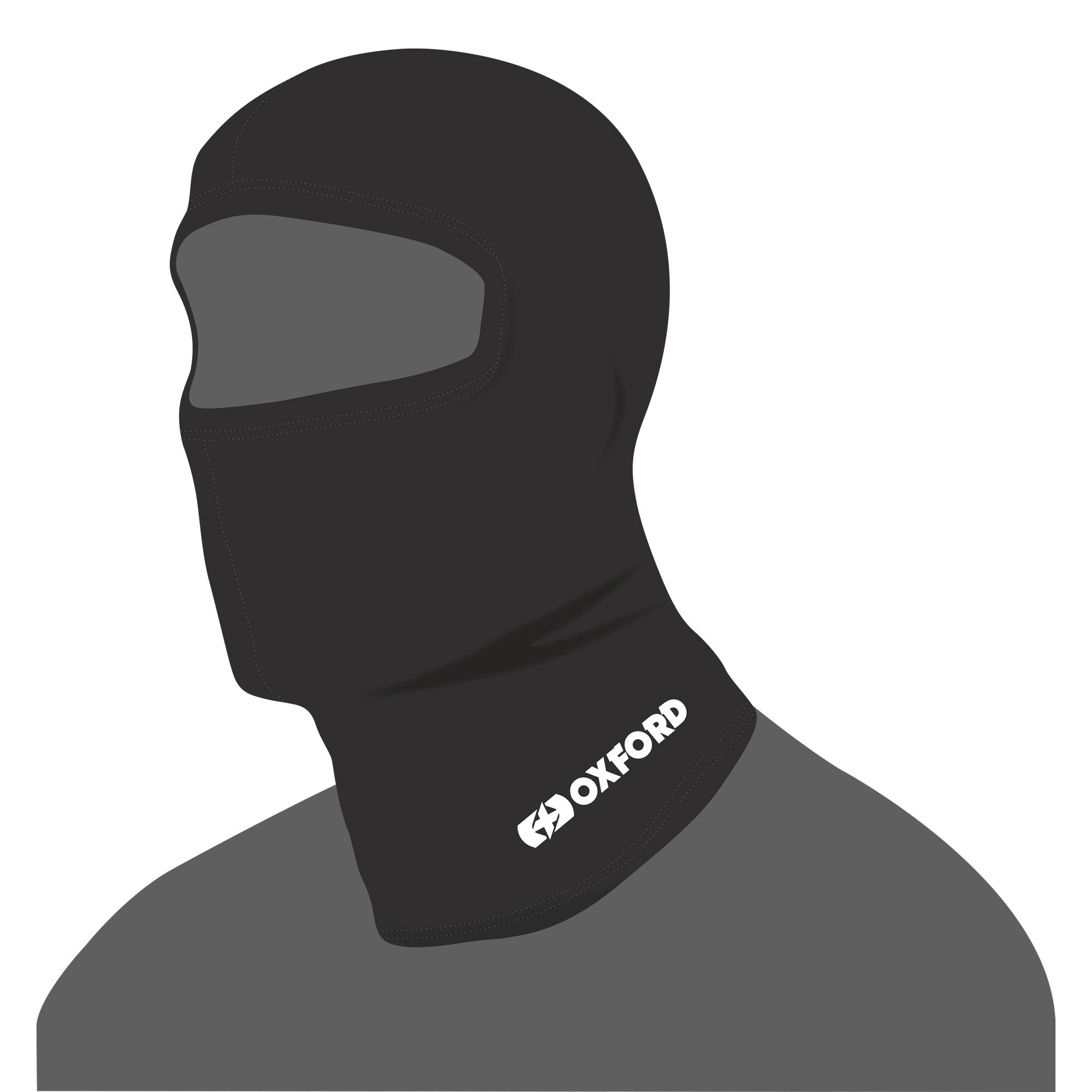 OXFORD - BALACLAVA OXFORD ALGODÓN NEGRO - UNICA / Negro