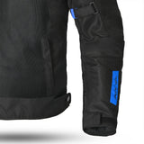 SHUA - Chaqueta Textil Gravity Lite Man Negro/Azul/Gris - CHAQUETA
