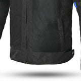 SHUA - Chaqueta Textil Gravity Lite Man Negro/Azul/Gris - CHAQUETA