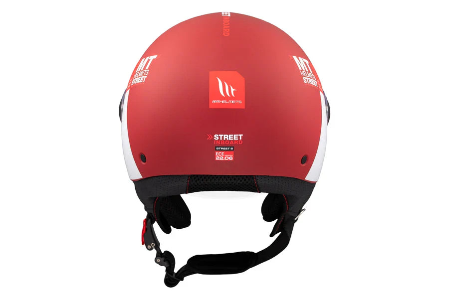 MT STREET S INBOARD C5 Mate Casco Jet Scooter De Estilo Clásico - CASCO