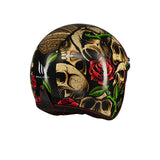 MT LE MANS 2 SV S BREAKOUT B9 CASCO ABERTO DE MOTO BRILLO