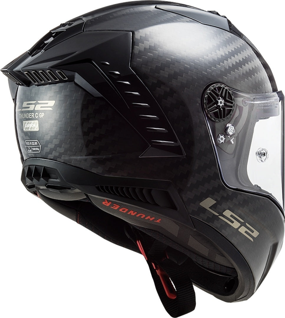 LS2 FF805 THUNDER GLOSS CARBON - SECURTEX MOTOR S.L (t/a MaximoMoto)
