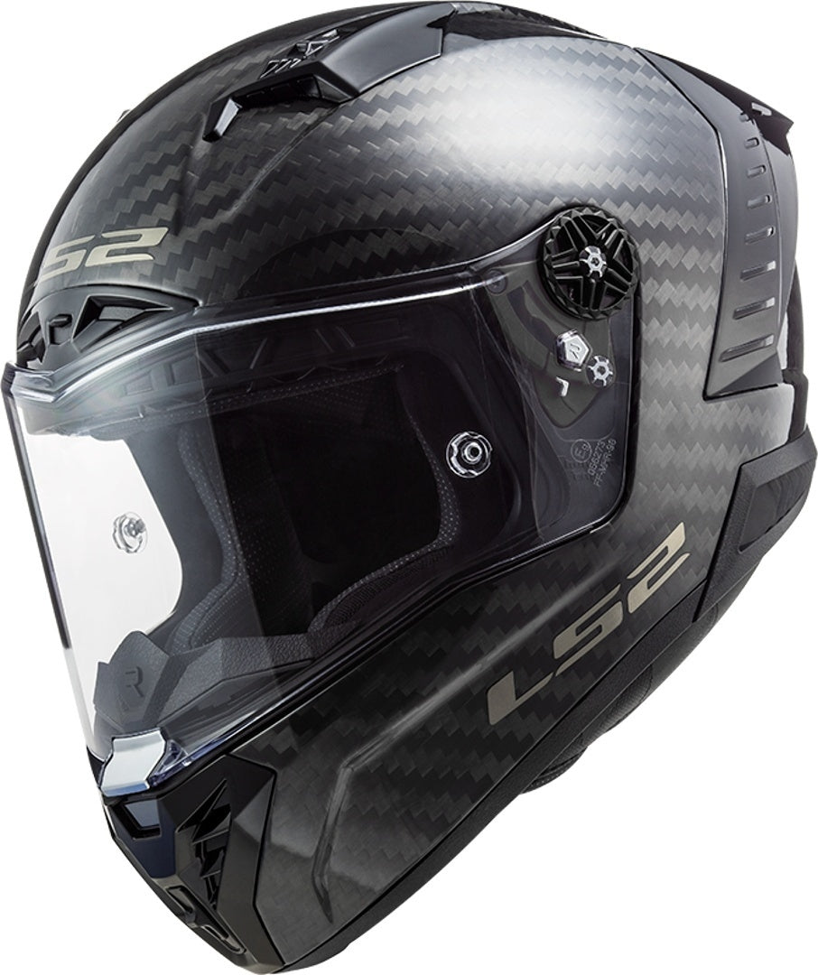 LS2 FF805 THUNDER GLOSS CARBON - SECURTEX MOTOR S.L (t/a MaximoMoto)