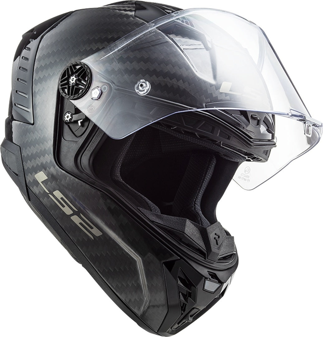 LS2 FF805 THUNDER GLOSS CARBON - SECURTEX MOTOR S.L (t/a MaximoMoto)
