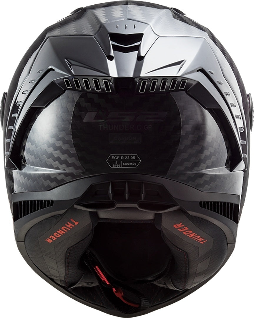 LS2 FF805 THUNDER GLOSS CARBON - SECURTEX MOTOR S.L (t/a MaximoMoto)