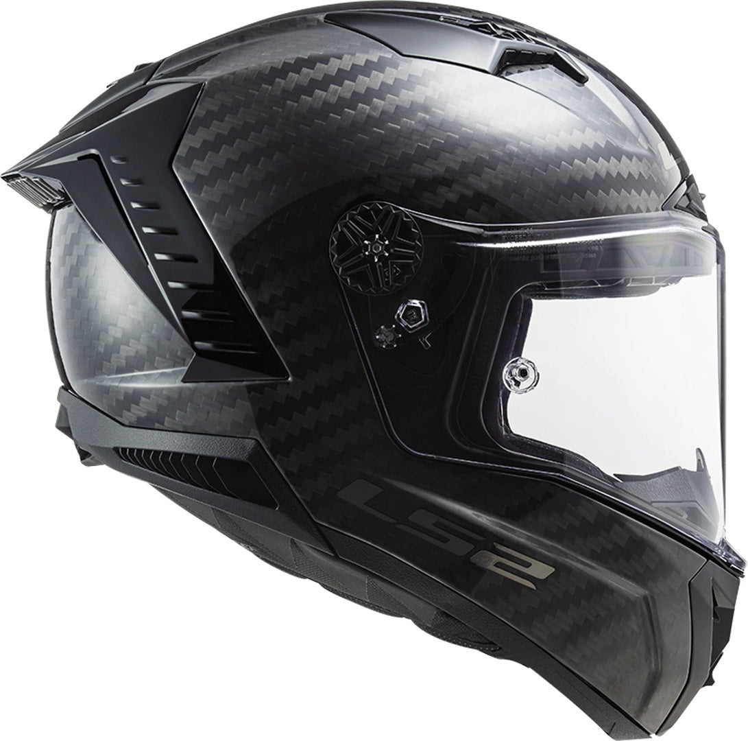 LS2 FF805 THUNDER GLOSS CARBON - SECURTEX MOTOR S.L (t/a MaximoMoto)