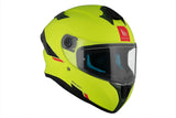 MT Targo S Solid A3 amarillo mate Cascos integrales deportivos turismo - CASCO