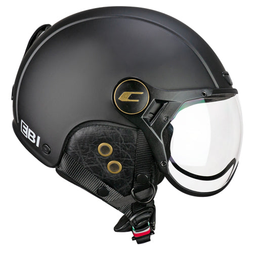 CGM 801V JET EBI VINTAGE Abierto Casco Negro Opaco - CASCO