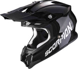 SCORPION VX-16 EVO AIR SOLID Motocross Casco Negro