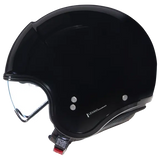 NOLAN N21-06 CLASSICO 301 jet mimi Casco Negro Brillante