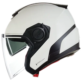 NOLAN N40-5 CLASSICO 305 Abierto Moto Casco Negro Blanco
