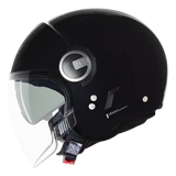NOLAN N21 VISOR-6 CLASSIC 301 Abierto Moto Casco Negro Brillante