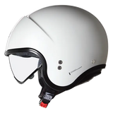 NOLAN N21-06 CLASSICO 305 Cara Abierta Moto Casco Blanco Metalizado
