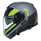 NOLAN N90-03 ROBOTO 346 modular motocicleta Casco Negro Gris Amarillo