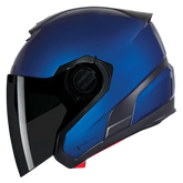 NOLAN N40-5 CLASSICO NOBILE 312 Abierto Moto Casco Negro Azul
