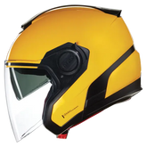 NOLAN N40-5 CLASSICO 306 Abierto Moto Casco Negro Amarillo