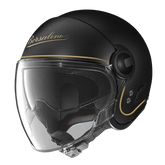 NOLAN N21 VISOR-6 BORSALINO 123 Abierto Moto Casco Negro Oro