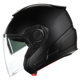 NOLAN N40-5 CLASSICO 302 Abierto Moto Casco Negro Plano