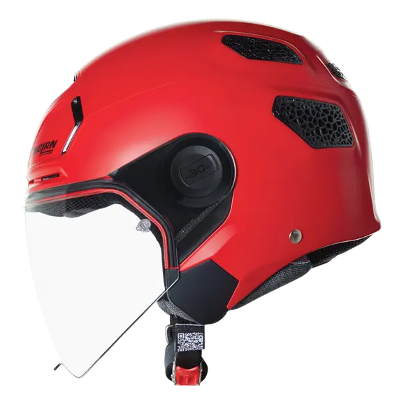 NOLAN N30-4 T CLASSICO 308 Abierto Moto Casco Rojo Brillante
