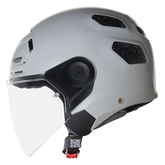 NOLAN N30-4 T CLASSICO 304 Abierto Moto Casco Gris brillante