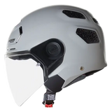 NOLAN N30-4 T CLASSICO 304 Abierto Moto Casco Gris brillante