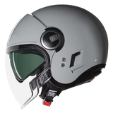 NOLAN N21 VISOR-6 CLASSIC 303 Abierto Moto Casco Gris Brillante