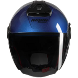 NOLAN N40-5 CLASSICO NOBILE 312 Abierto Moto Casco Negro Azul