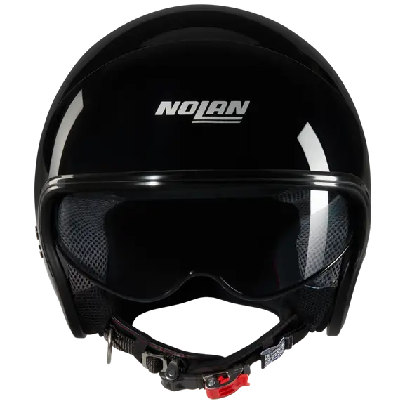 NOLAN N21-06 CLASSICO 301 jet mimi Casco Negro Brillante