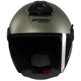 NOLAN N40-5 CLASSICO NOBILE 315 Abierto Moto Casco Negro Piedra