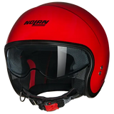 NOLAN N21-06 CLASSICO 307 Cara Abierta Moto Casco rojo brillante