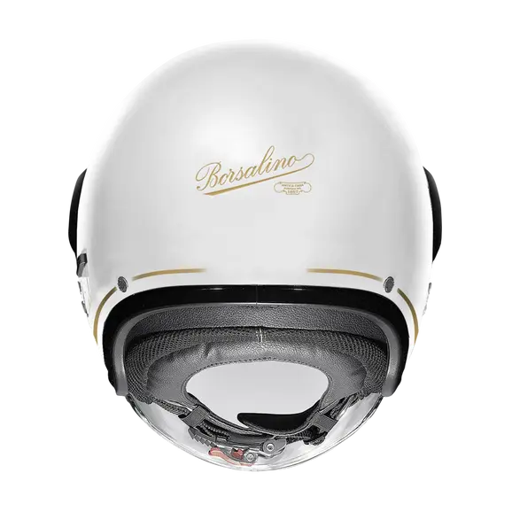 NOLAN N21 VISOR-6 BORSALINO 124 Abierto Moto Casco Oro Blanco