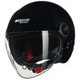 NOLAN N21 VISOR-6 CLASSIC 301 Abierto Moto Casco Negro Brillante
