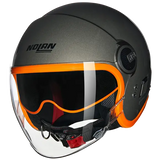 NOLAN N21 VISOR OCIO 349 cara abierta moto casco Naranja piedra