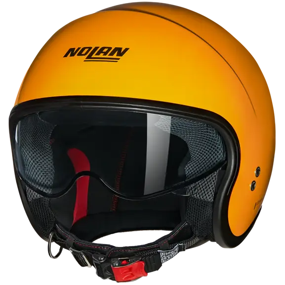 NOLAN N21-06 CLASSICO 309 Cara Abierta Moto Casco Naranja brillante