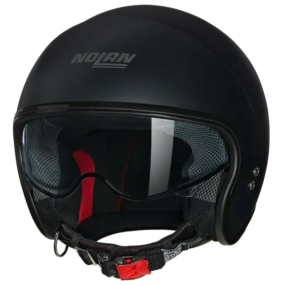 NOLAN N21-06 CLASSICO 302 Cara Abierta Moto Casco Negro Matte
