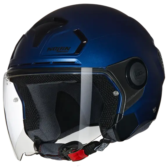 NOLAN N30-4 T CLASSIC NOBLE 313 Abierto Moto Casco Azul Profundo