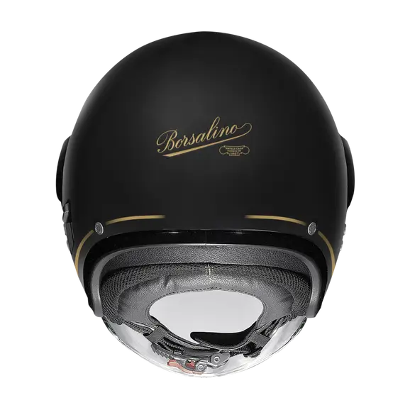 NOLAN N21 VISOR-6 BORSALINO 123 Abierto Moto Casco Negro Oro