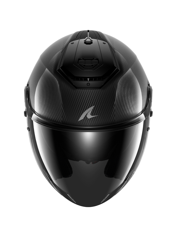 SHARK RS Jet Llena Antracita Carbono Casco