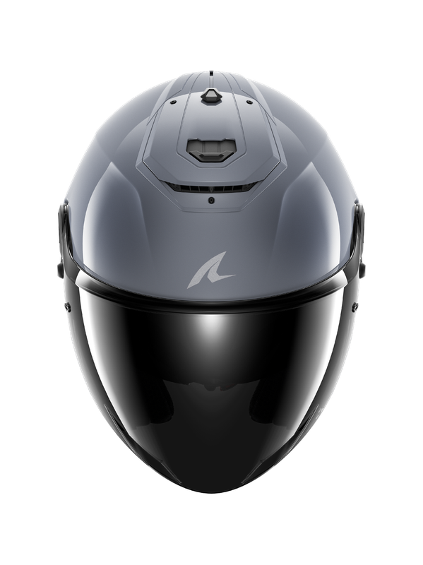 SHARK RS Jet Carbon Sombra Oscura Plata Pistola Casco