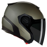NOLAN N40-5 CLASSICO NOBILE 315 Abierto Moto Casco Negro Piedra