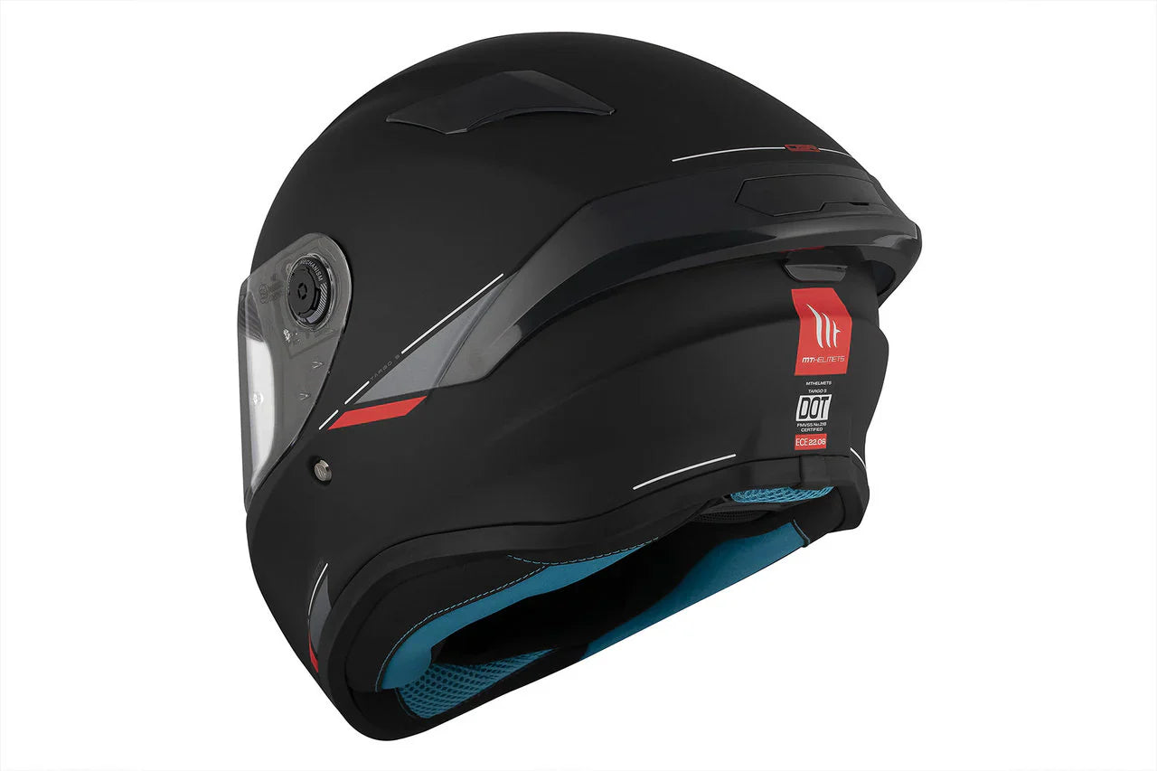 TARGO S SOLID A1 MATT BLACK Casco deportivo de equitación